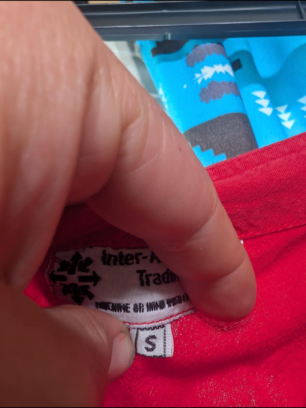 Red Top with Tag - Small